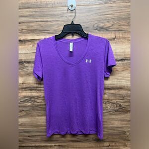 Under armour purple top M